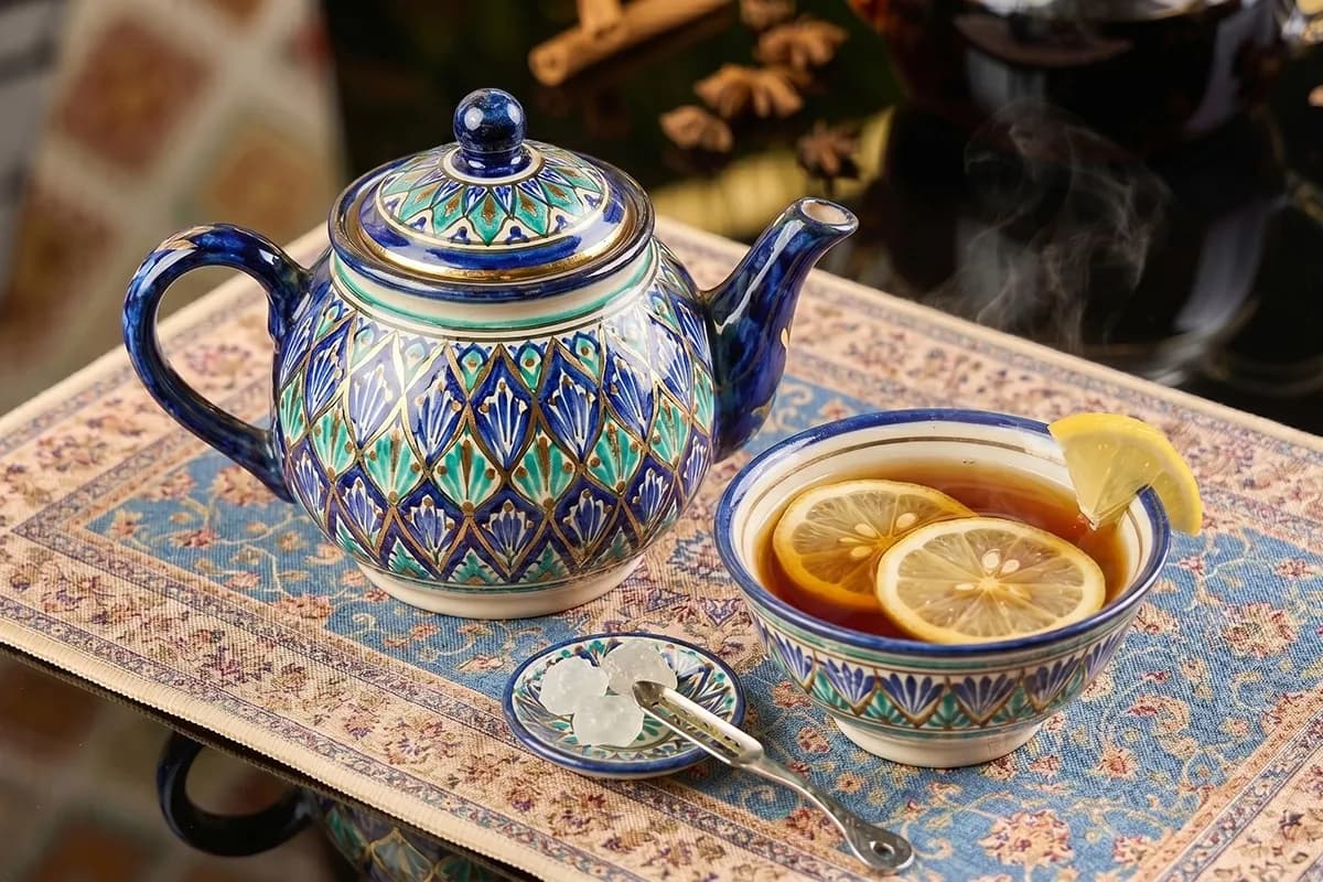 Чай с лимоном