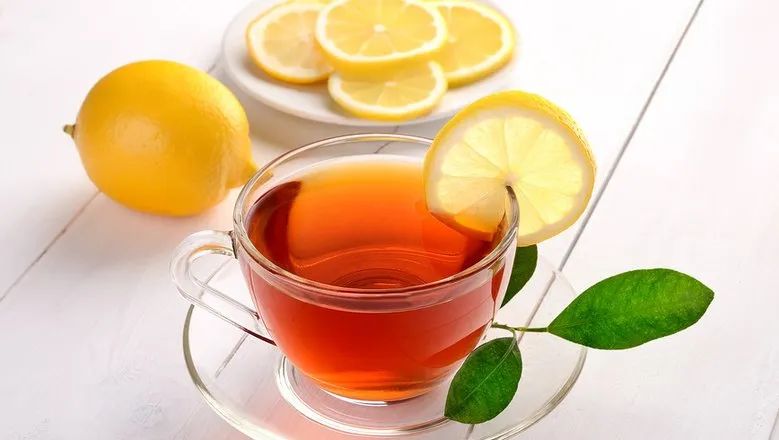 Чай с лимоном